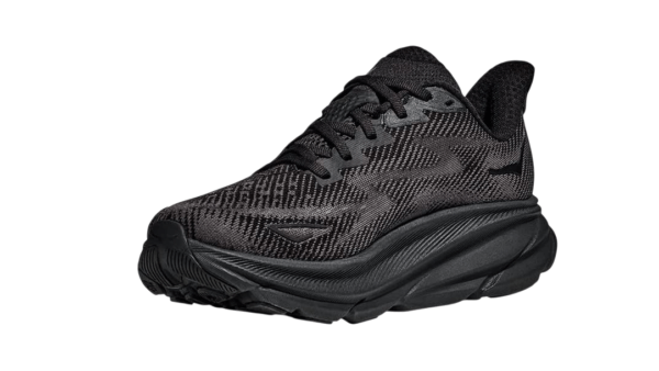 Hoka Clifton 9 Wide Black נעלי ריצה רחב