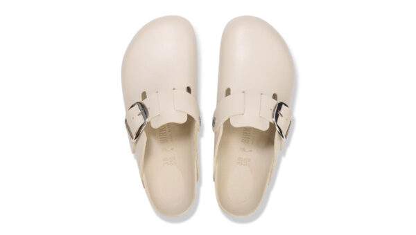 Birkenstock Boston Big Buckle Oyster Dressy Leather כפכפים