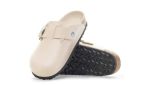 Birkenstock Boston Big Buckle Oyster Dressy Leather כפכפים