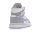 Nike Air Jordan 1 Mid Wolf Grey סניקרס