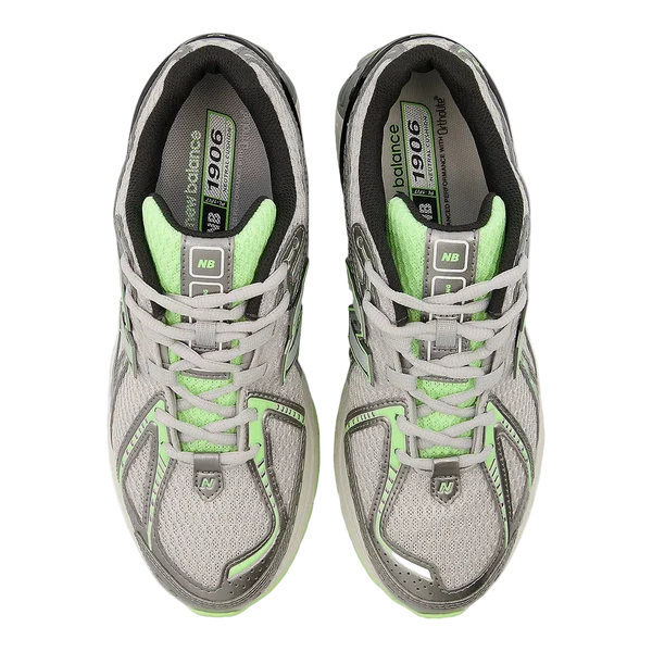 New Balance 1906 Dark Silver Metallic Mint Flash נעלי סניקרס