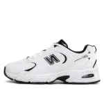 New Balance 530 White Black Leather נעלי
