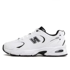 New Balance 530 White Black Leather נעלי
