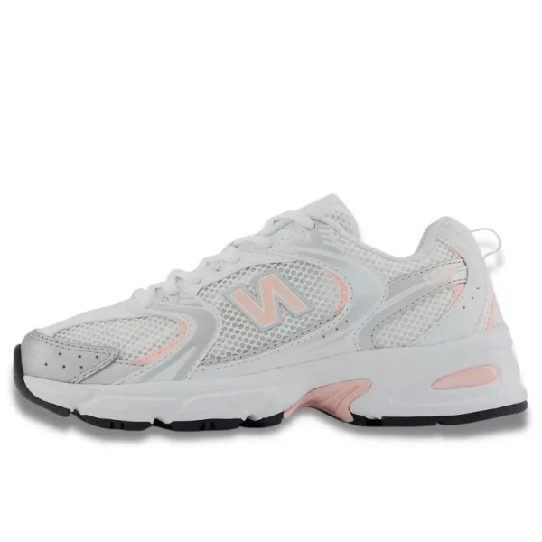 New Balance 530 White Silver Pink נעלי