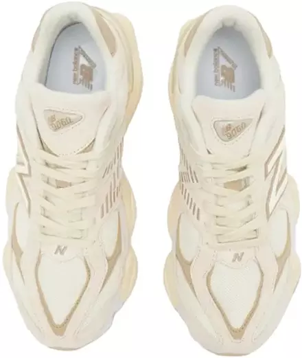 New Balance 9060 Beige Cream נעלי סניקרס לגברים