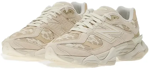 New Balance 9060 Cream Leopard נעלי סניקרס לגברים