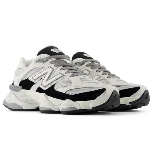 New Balance 9060 Grey Jet Black נעלי סניקרס לגברים