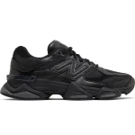 New Balance 9060 Triple Black Leather נעלי סניקרס לגברים