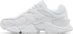 New Balance 9060 Triple White נעלי סניקרס לגברים