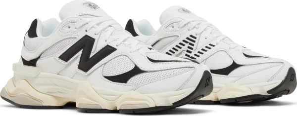 New Balance 9060 White Black נעלי סניקרס לגברים