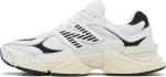 New Balance 9060 White Black נעלי סניקרס לגברים