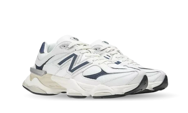 New Balance 9060 White Navy נעלי סניקרס לגברים