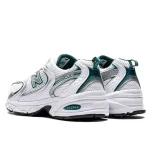 New Balance MR 530 White Silver Metallic Green נעלי
