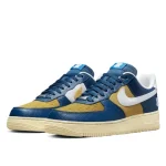 Nike Air Force 1 Low SP Undefeated 5 On It Blue Yellow Croc סניקרס