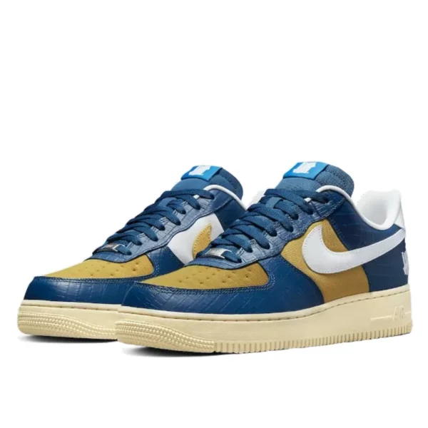 Nike Air Force 1 Low SP Undefeated 5 On It Blue Yellow Croc סניקרס