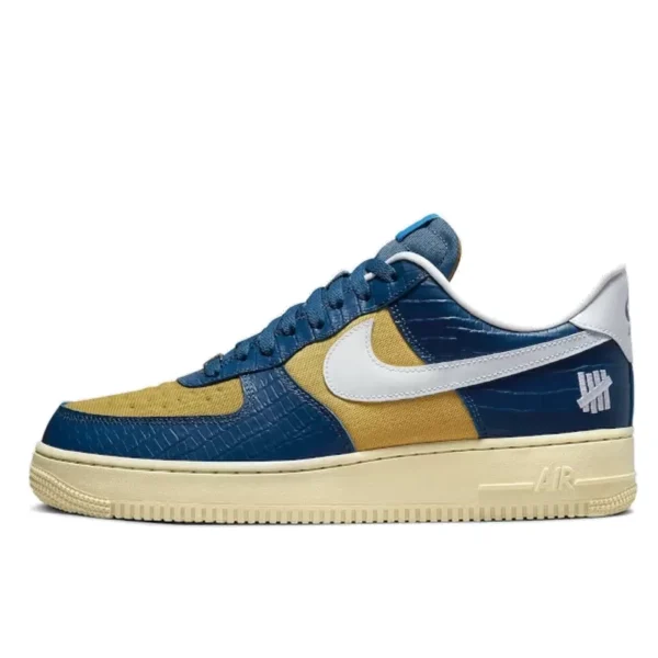 Nike Air Force 1 Low SP Undefeated 5 On It Blue Yellow Croc סניקרס