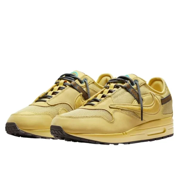 Nike Air Max 1 Travis Scott Cactus Jack Saturn Gold נעלי