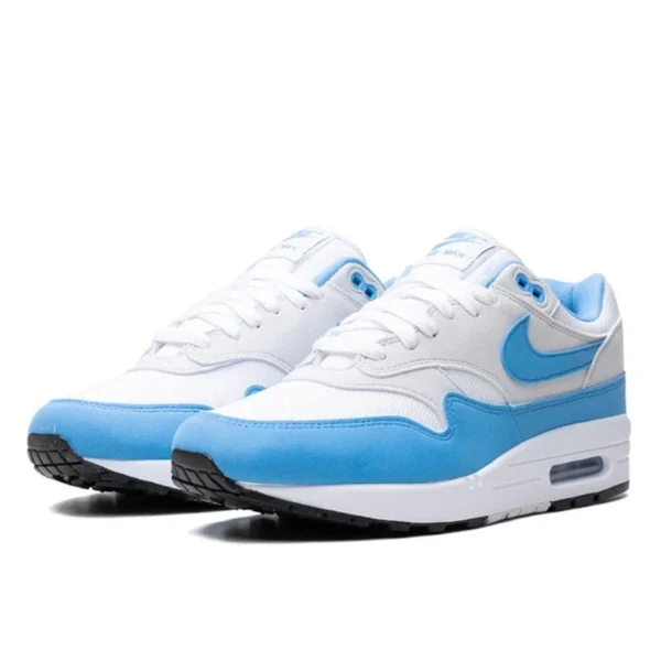 Nike Air Max 1 White University Blue נעלי