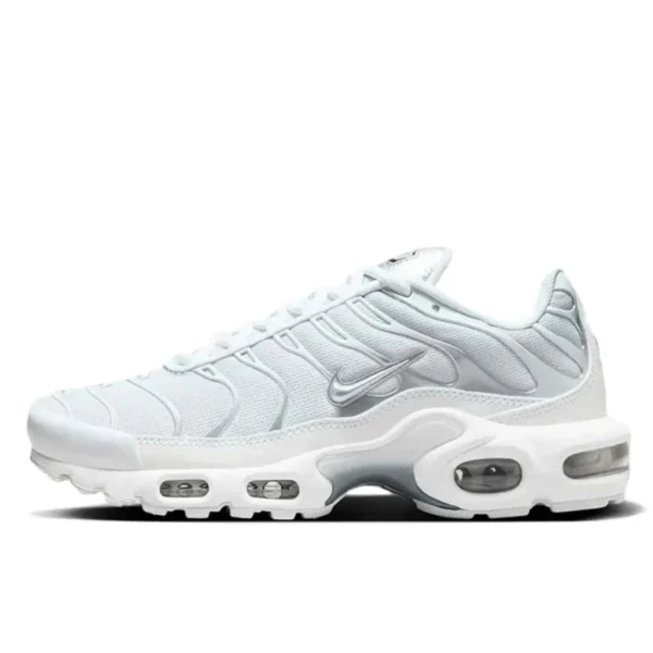 Nike Air Max Plus White Metallic Silver נעלי