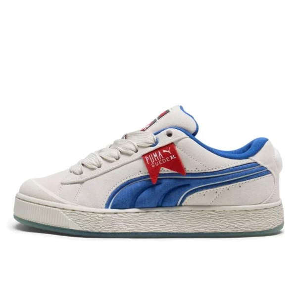 Puma Suede XL Ghostbusters Stay Puft Marshmallow נעלי