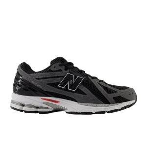 New Balance 1906 Black עם Team Red ו-Castlerock – נעלי ספורט בסגנון רטרו