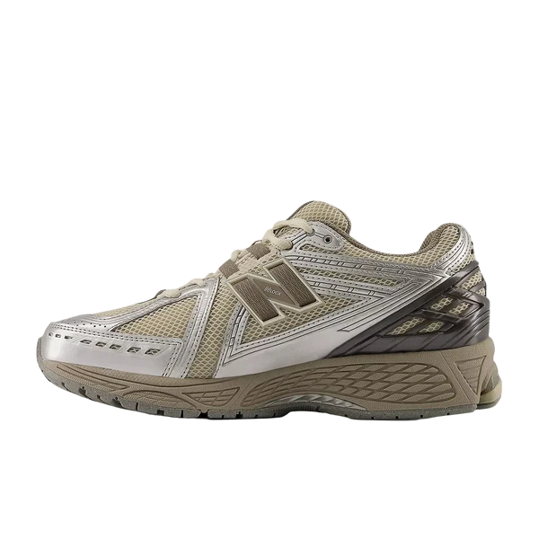 New Balance 1906 Silver Metallic with Timberwolf and Arid Stone נעלי סניקרס