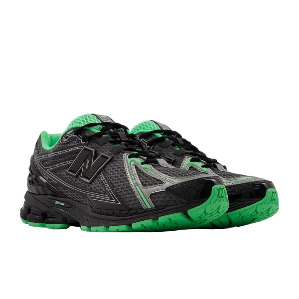 New Balance 1906 Dark Silver Metallic with Lime Leaf and Castlerock נעלי סניקרס