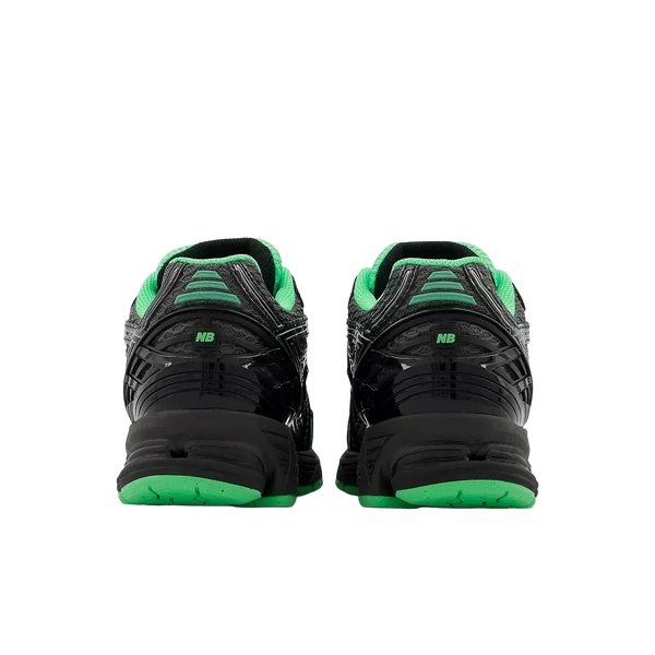 New Balance 1906 Dark Silver Metallic with Lime Leaf and Castlerock נעלי סניקרס