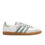 Adidas Samba OG White Silver Green נעלי