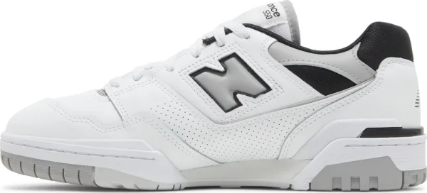 New Balance 550 Concrete Black סניקרס